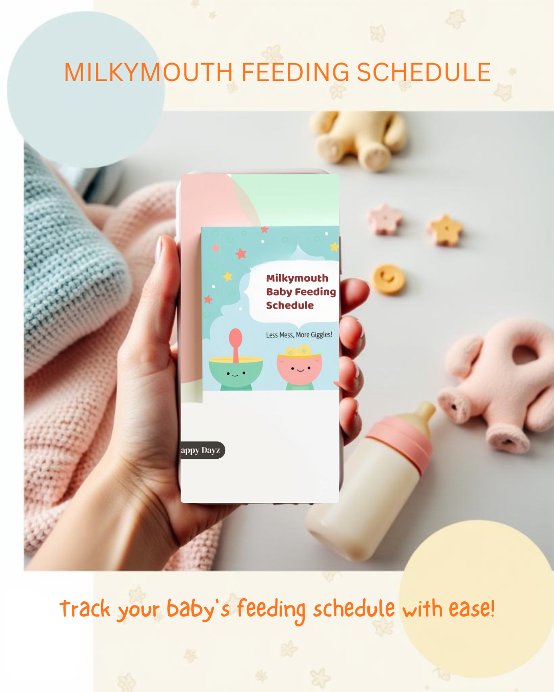 Milkymouth Baby Feeding Schedule Pack (Printable)