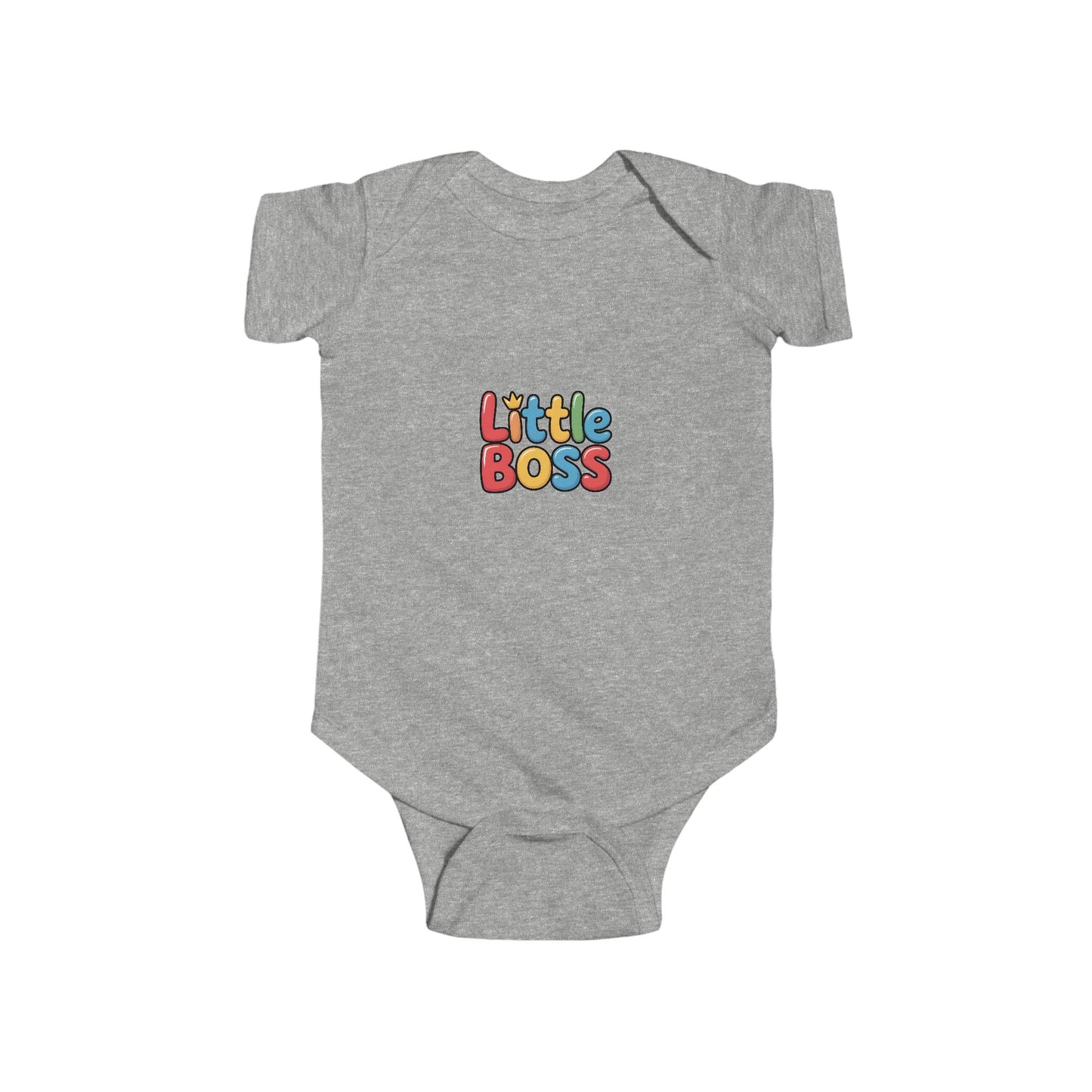 Little Boss Infant Bodysuit — Cute Colorful Baby Onesie